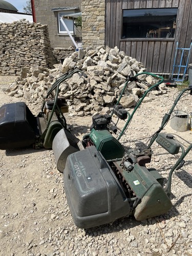 Vintage cylinder mowers - 3,