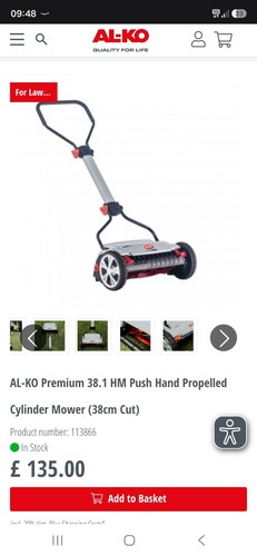 Premium hand mower - al-ko,