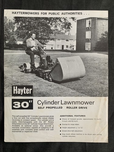 Hayter cylinder - hayter, 30”